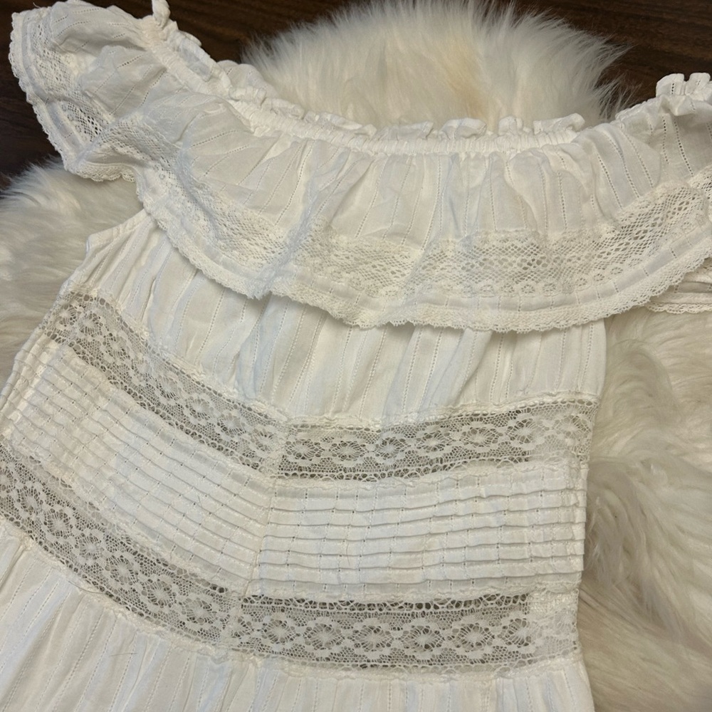 RAHI Desert Emma Ruffle Lace Inset Mini Dress - Picture 7 of 16